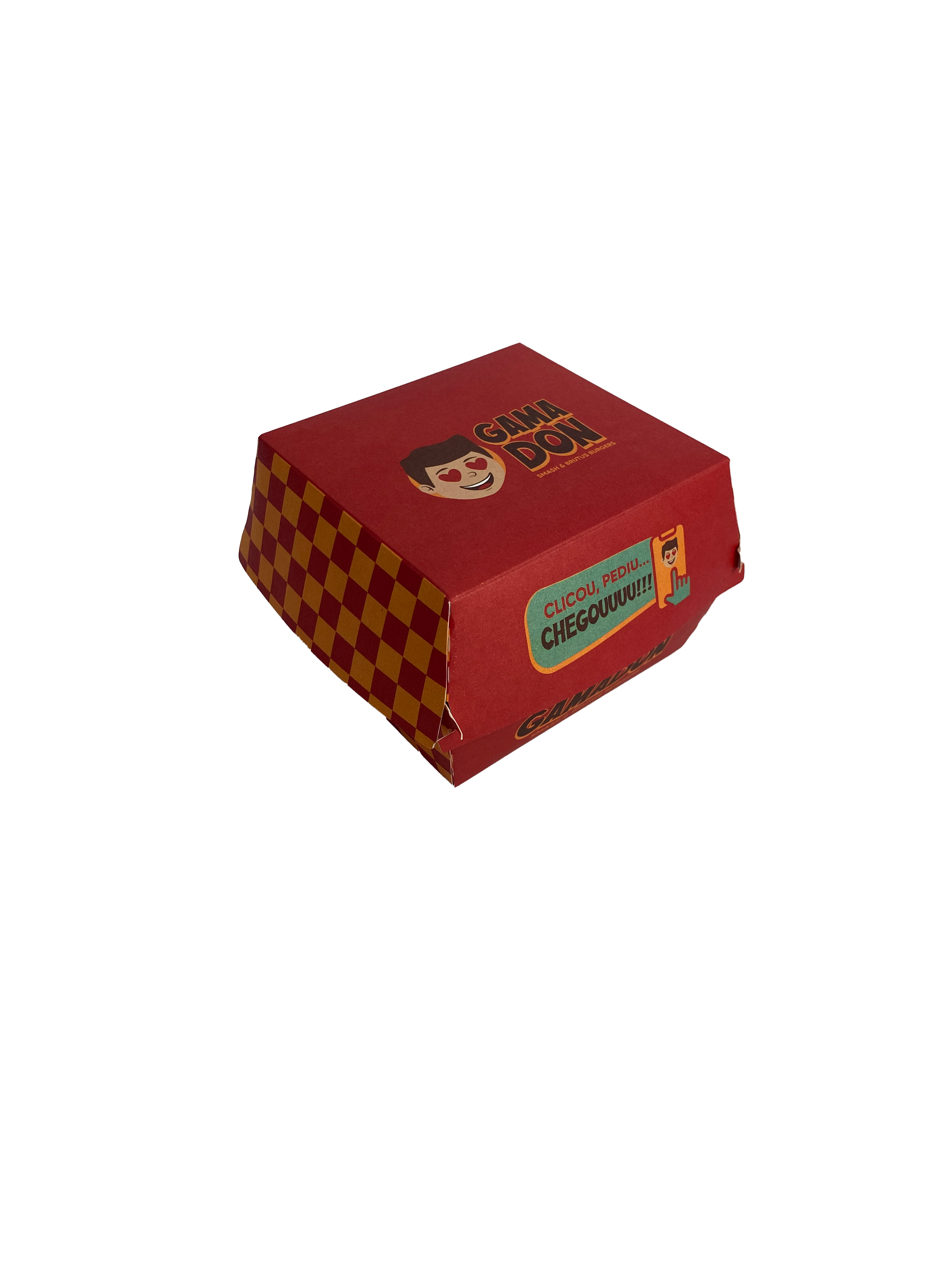GAMADON - CX DE HAMBURGUER Cod. R024 (c/100 und)